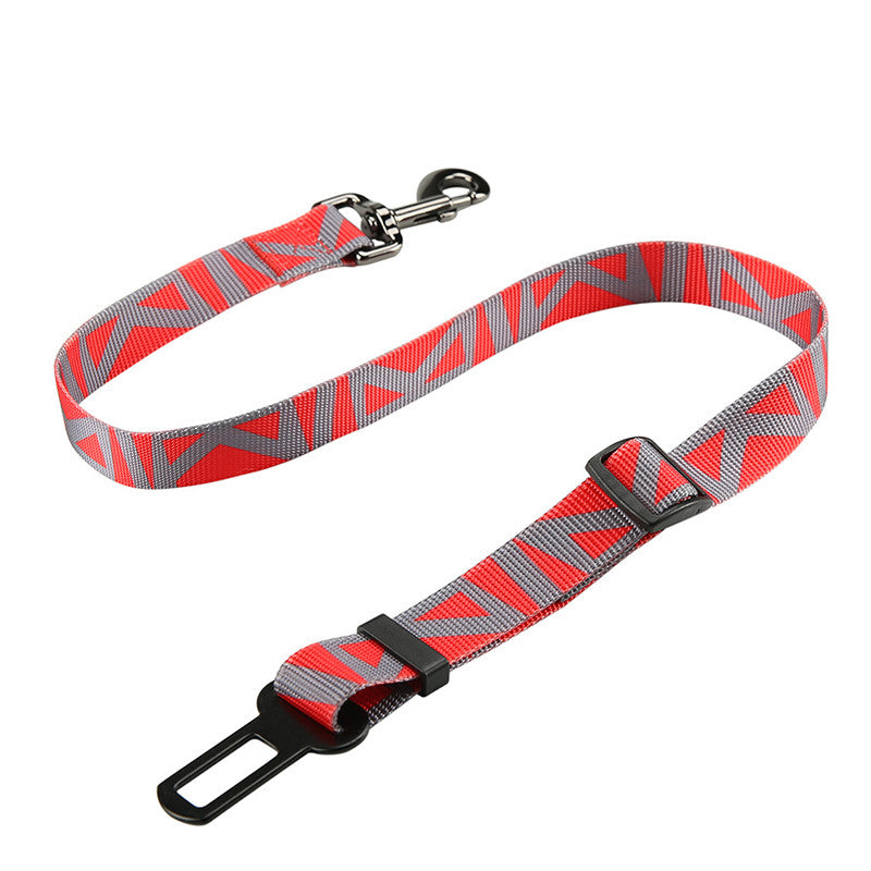 Pet Car Safety Buckle Belt – 21 Styles Bungee Seatbelt for Dogs