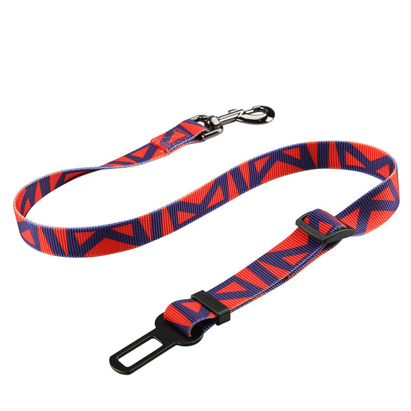 Pet Car Safety Buckle Belt – 21 Styles Bungee Seatbelt for Dogs