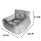 Pet Car Sofa Bed – Cozy Striped Nest for Dogs & Cats