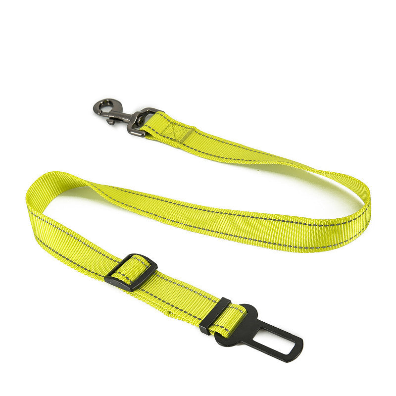 Pet Car Safety Buckle Belt – 21 Styles Bungee Seatbelt for Dogs