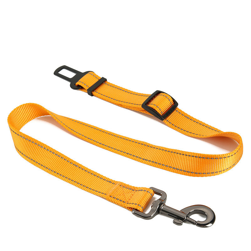 Pet Car Safety Buckle Belt – 21 Styles Bungee Seatbelt for Dogs