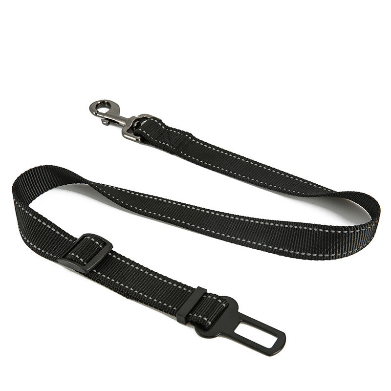 Pet Car Safety Buckle Belt – 21 Styles Bungee Seatbelt for Dogs