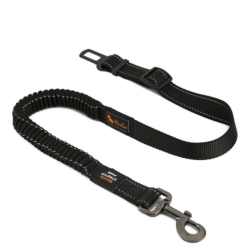 Pet Car Safety Buckle Belt – 21 Styles Bungee Seatbelt for Dogs
