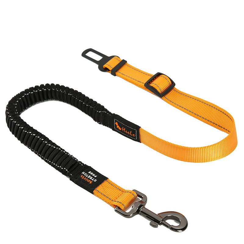Pet Car Safety Buckle Belt – 21 Styles Bungee Seatbelt for Dogs