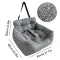 Pet Car Sofa Bed – Cozy Striped Nest for Dogs & Cats