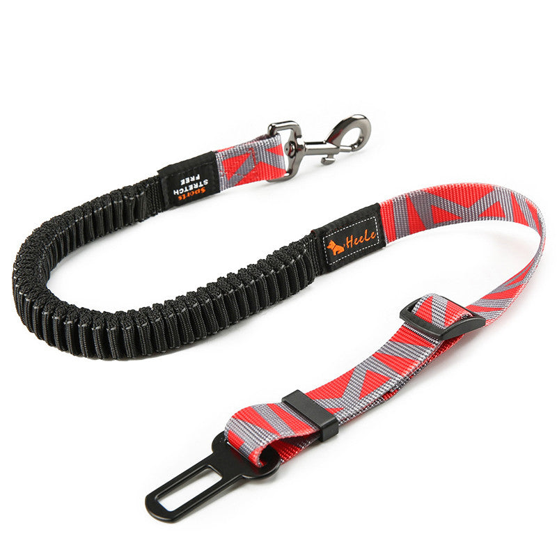 Pet Car Safety Buckle Belt – 21 Styles Bungee Seatbelt for Dogs