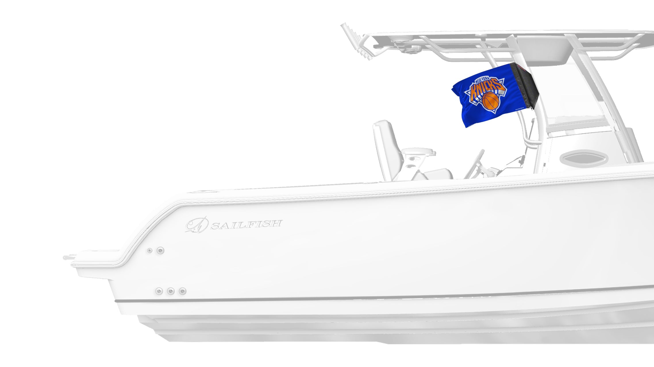 New York Knicks 11"x17" Forever Wave Flag for Boats