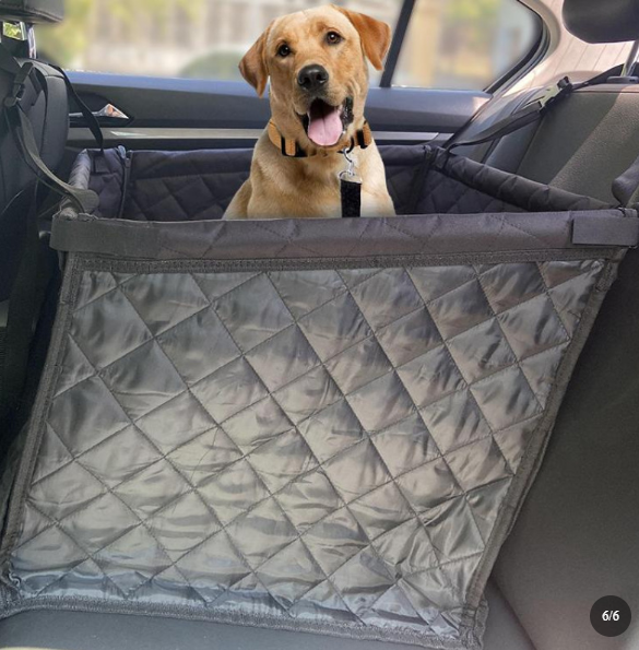Dog Car Seat Hammock – Waterproof & Anti-Dirty Back Seat Protector