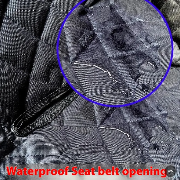 Dog Car Seat Hammock – Waterproof & Anti-Dirty Back Seat Protector