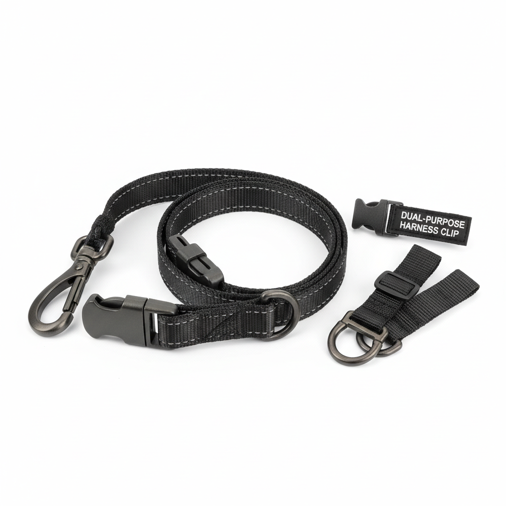 Pet Safety Belt – Dual-Purpose Car Lanyard